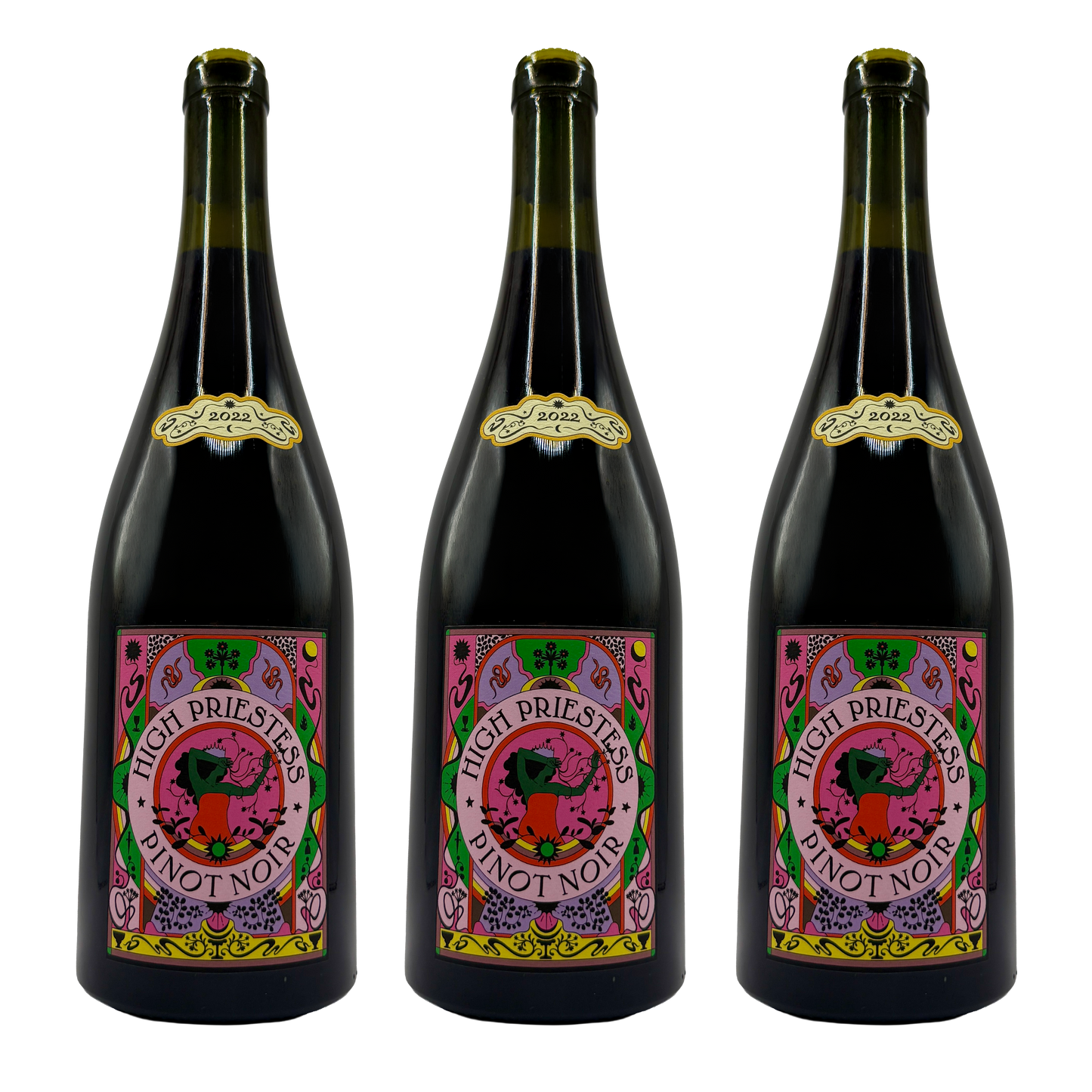 2022 High Priestess Pinot Noir 3 Pack