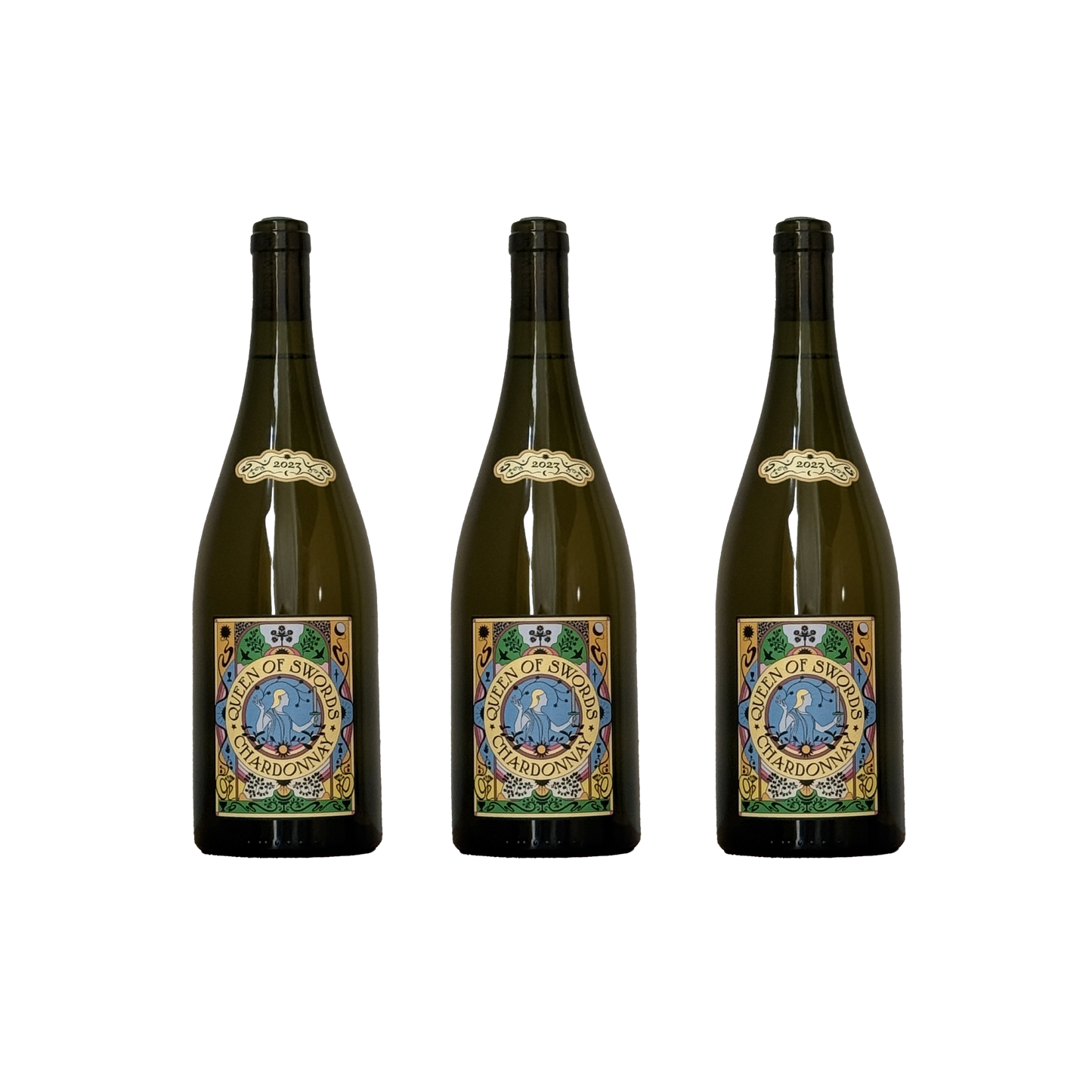 2023 Queen of Swords Chardonnay 3 Pack
