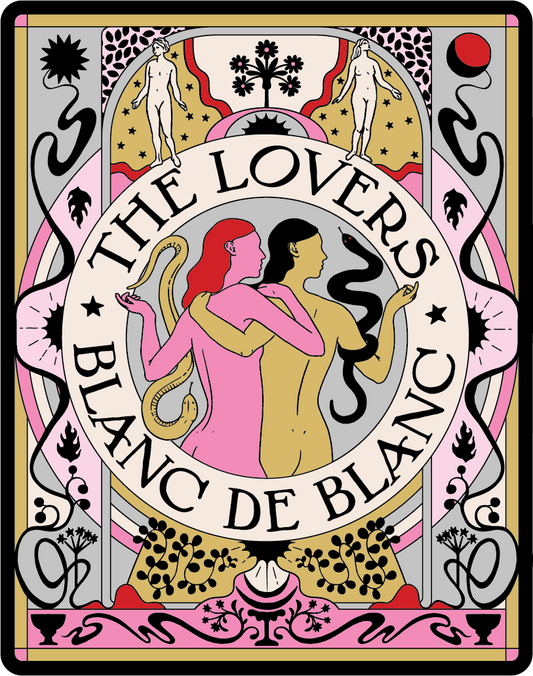 The Lovers Blanc de Blanc Print