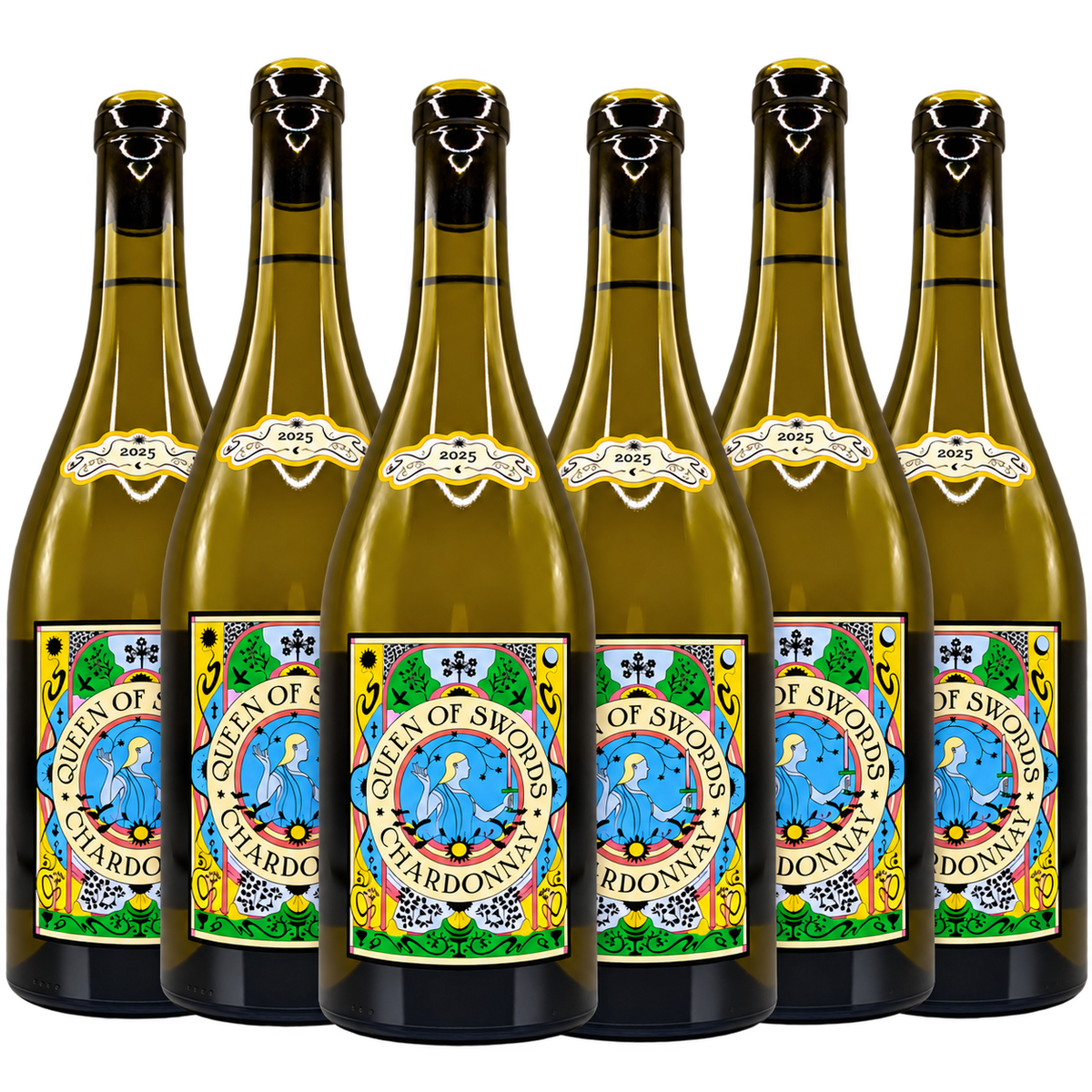 2025 Queen of Swords Chardonnay 6 Pack