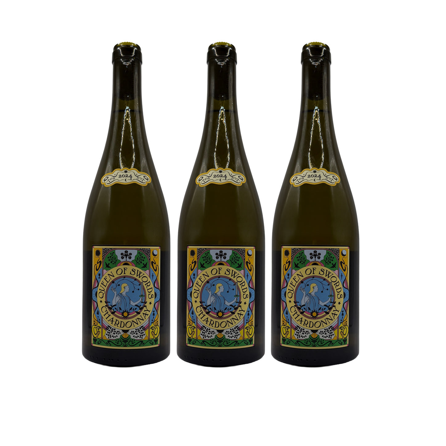 2024 Queen of Swords Chardonnay 3 Pack