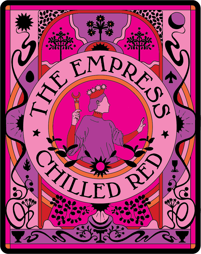 The Empress Chilled Red Print